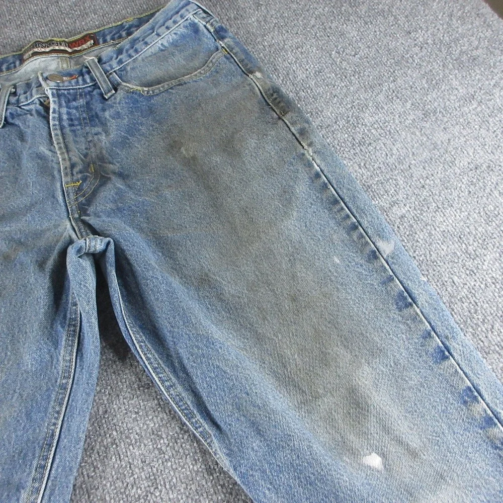 Cinch WRX Jeans Mens 32x34 Blue Relaxed Straight Flame Resistant Workwear